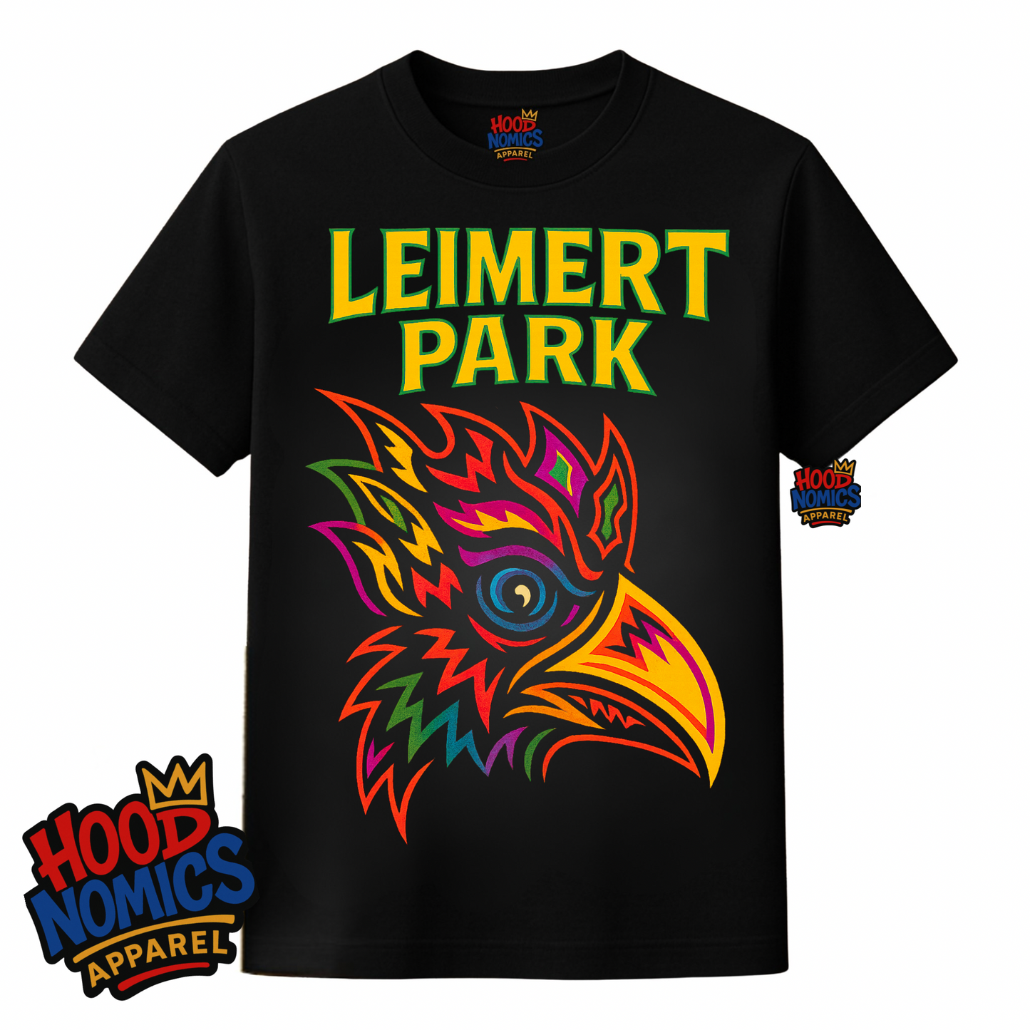 Leimert Park Bird” Tee Hoodnomics Apparel™ Leimert Park Jazz Collection