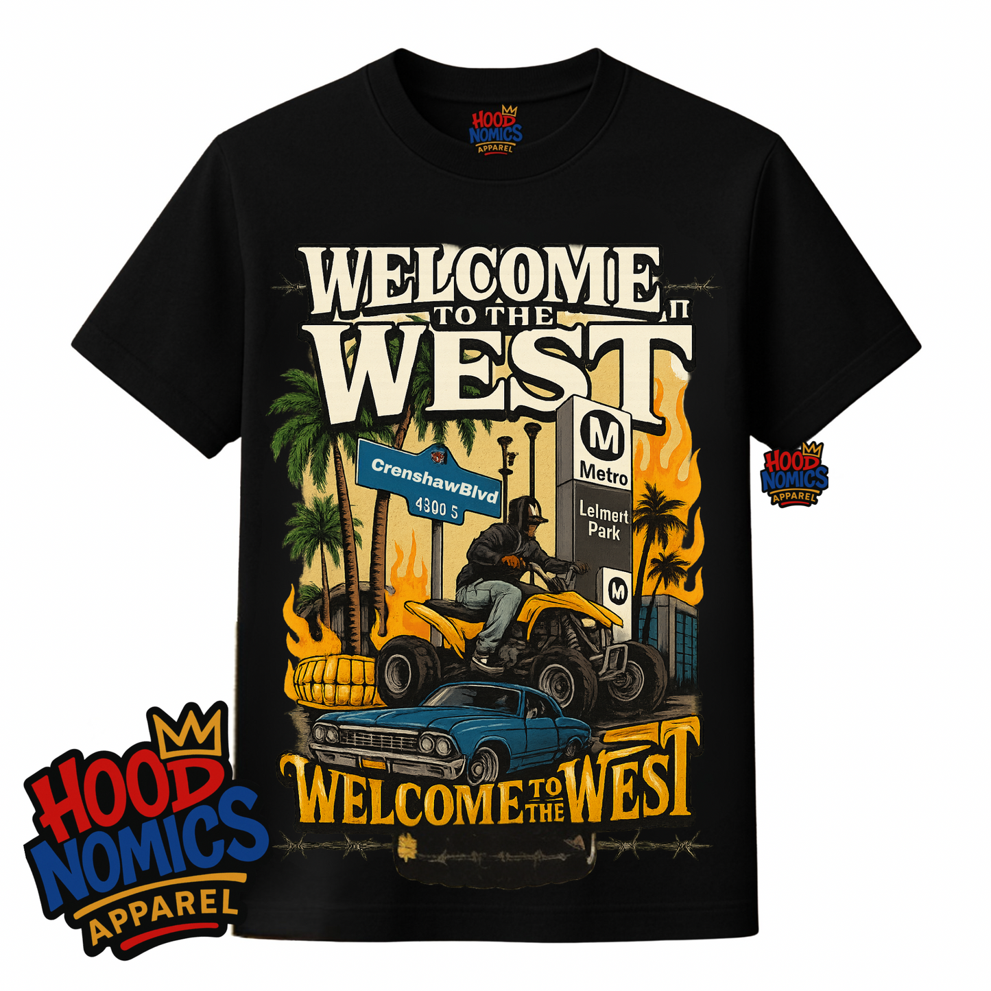 Welcome to the West™ Tee Hoodnomics Apparel