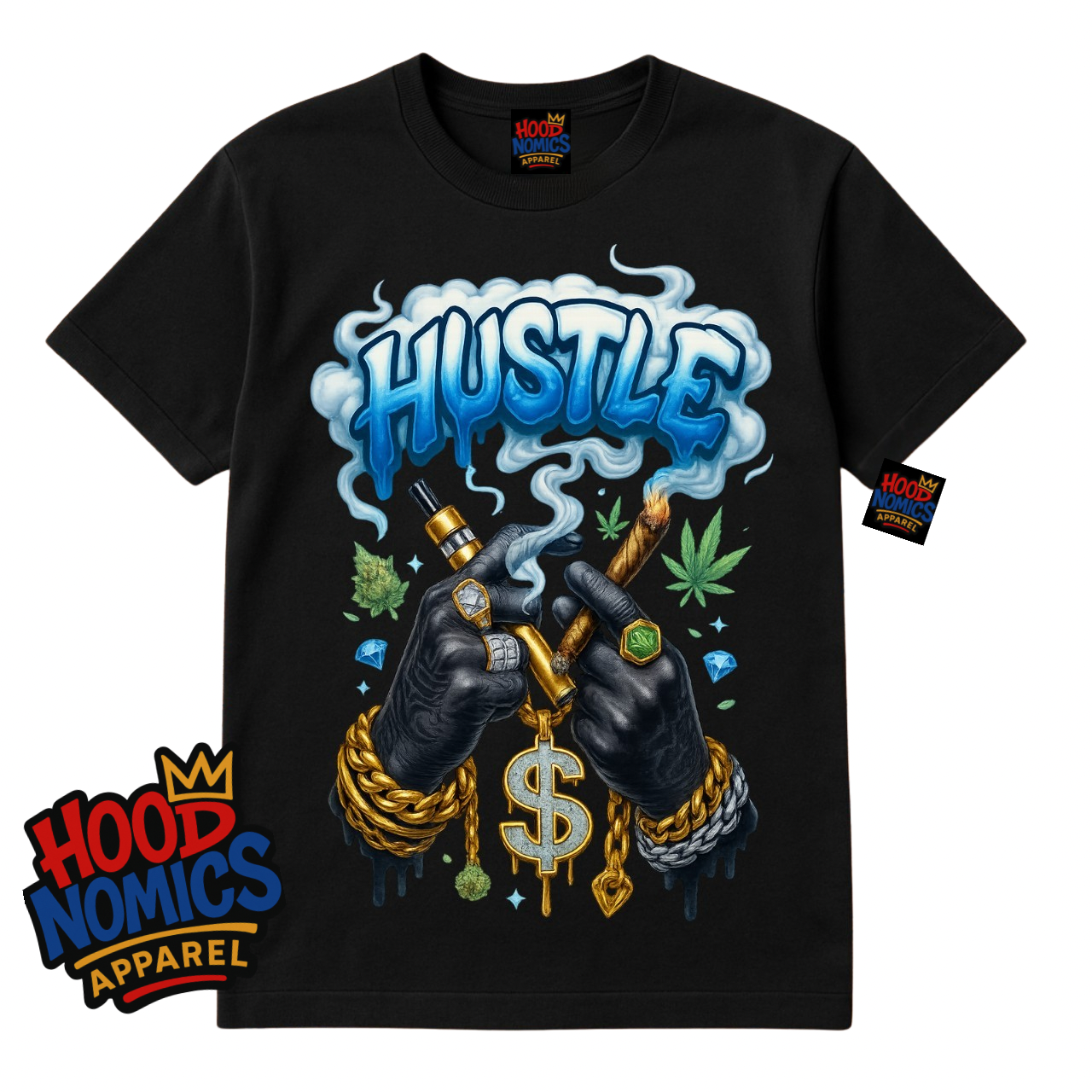 Hustle™ Tee – Hoodnomics Apparel™