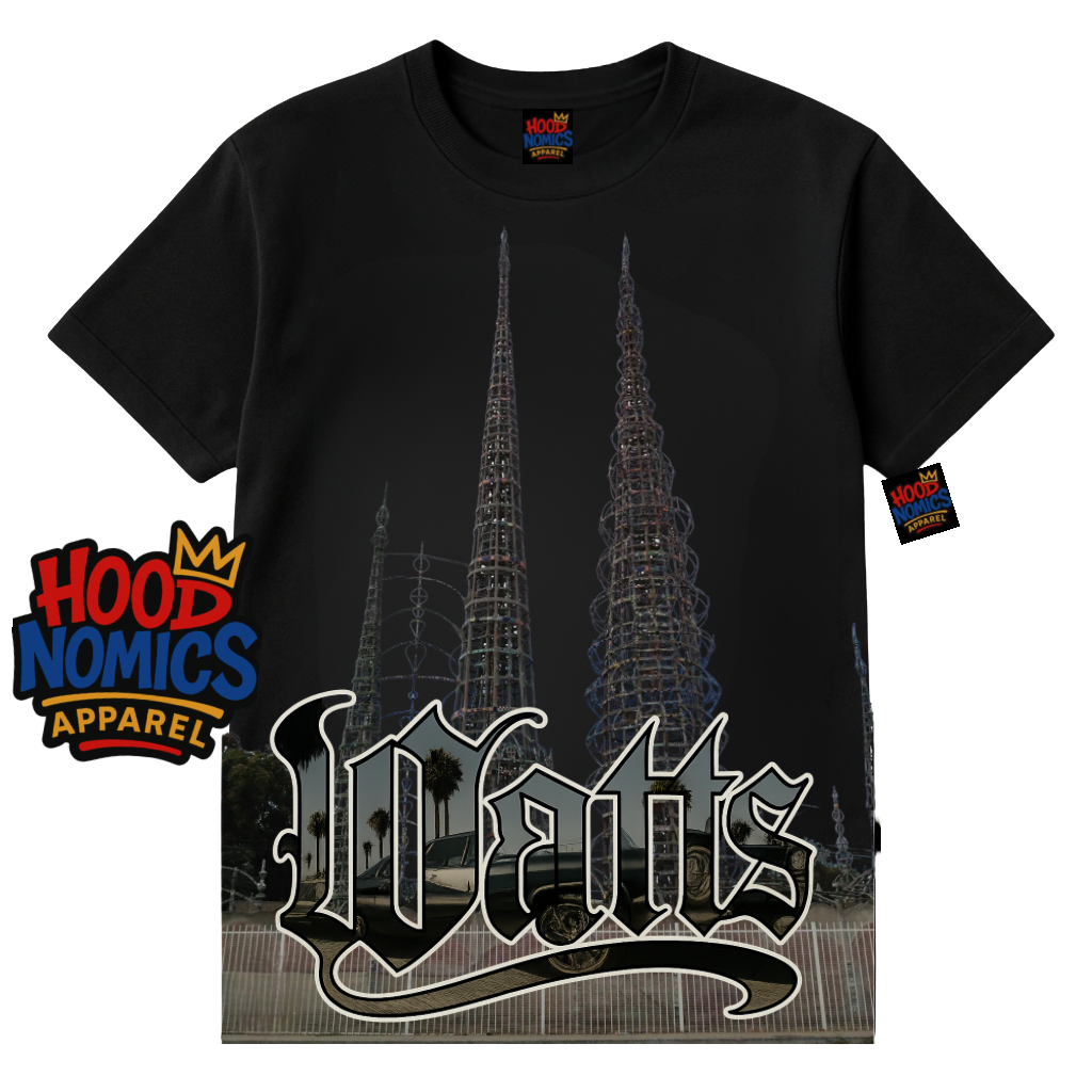Watts Legacy Tee – Hoodnomics Apparel™