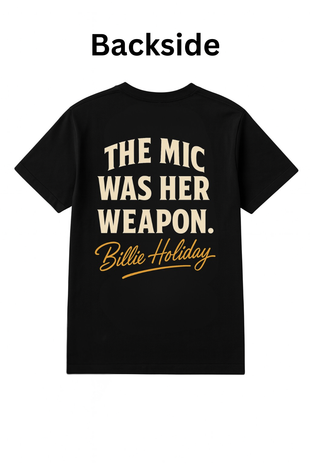 Billie Holiday “She Sang What They Were Afraid to Say” Tee — Leimert Park Limited Edition
