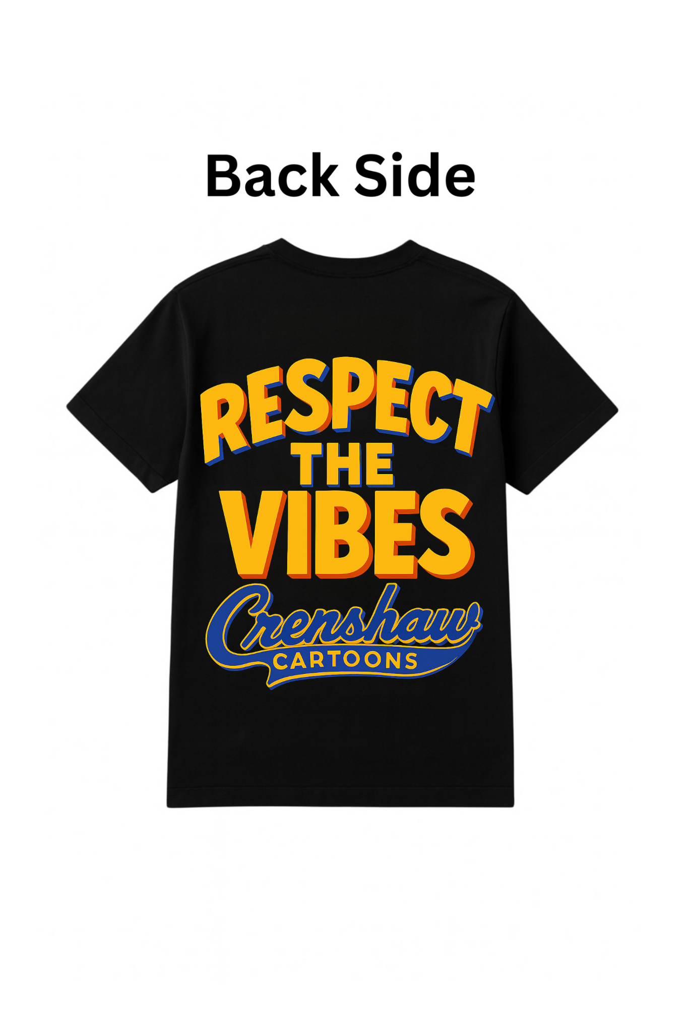 Crenshaw Cartoons™: L.A. Baby Tee — Hoodnomics Apparel™