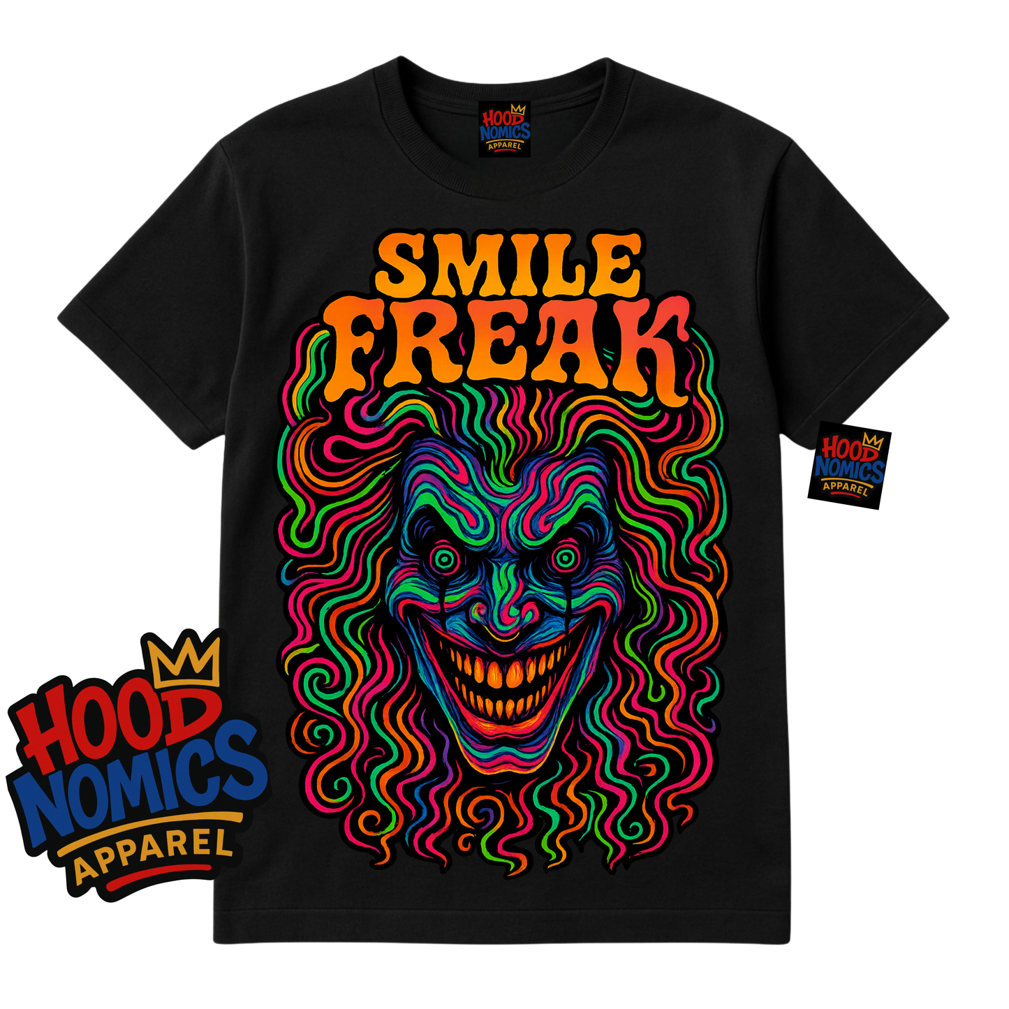 Smile Freak™ – Hoodnomics Apparel™ Tee