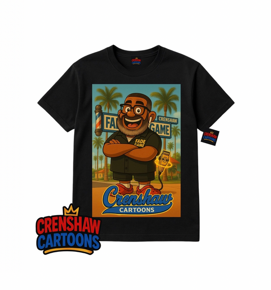 Fade Game™ – Crenshaw Cartoons™ Premium Tee